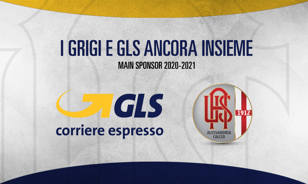 GLS sarà ancora main sponsor dell’Alessandria Calcio.